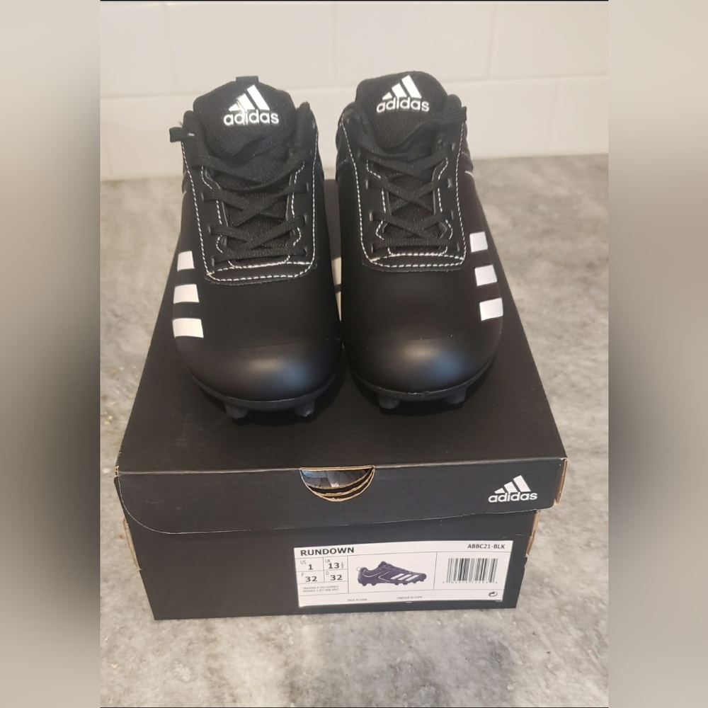 Kids Size 1 Adidas Cleats